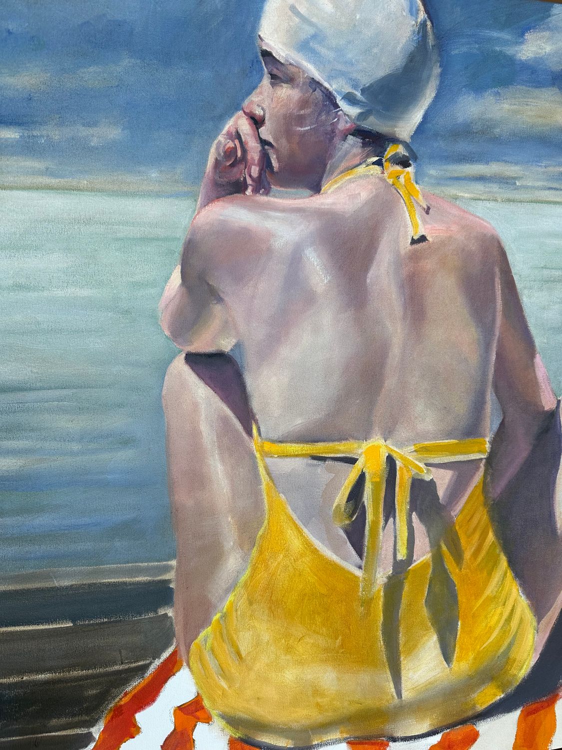 Elizabeth Gorek, Long Gone, 36x36, Oil on Canvas