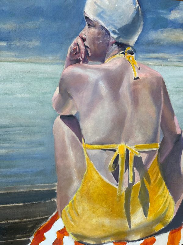 Elizabeth Gorek, Long Gone, 36x36, Oil on Canvas