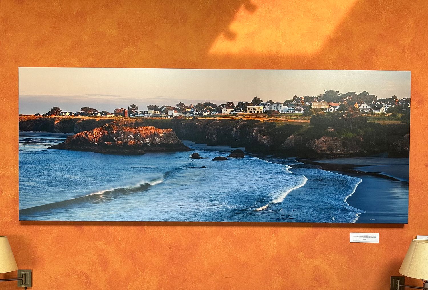 Klein - Mendocino at Sunrise - 39x100" gallery wrapped canvas