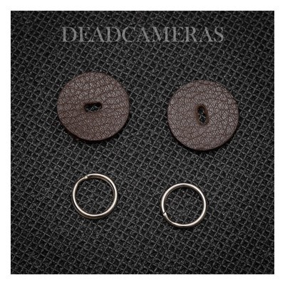 DEADCAMERAS Leather Protection Disks Small DEADCAMERAS Leather Protection Disks Small