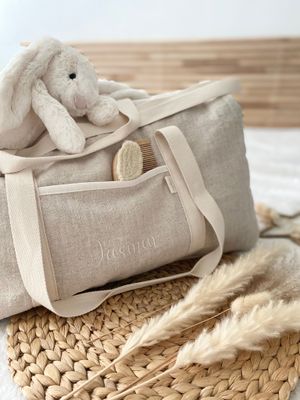Sac à langer en lin