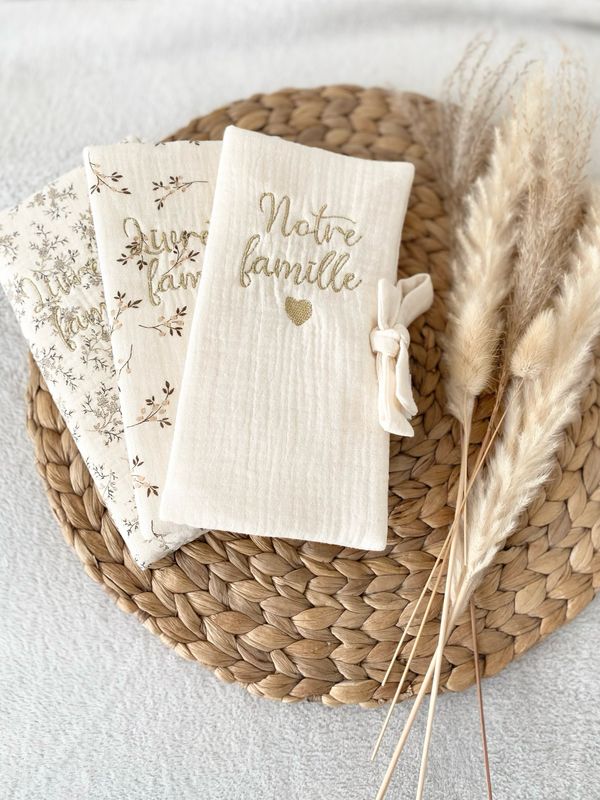 Housse livret de famille - Lot de 2