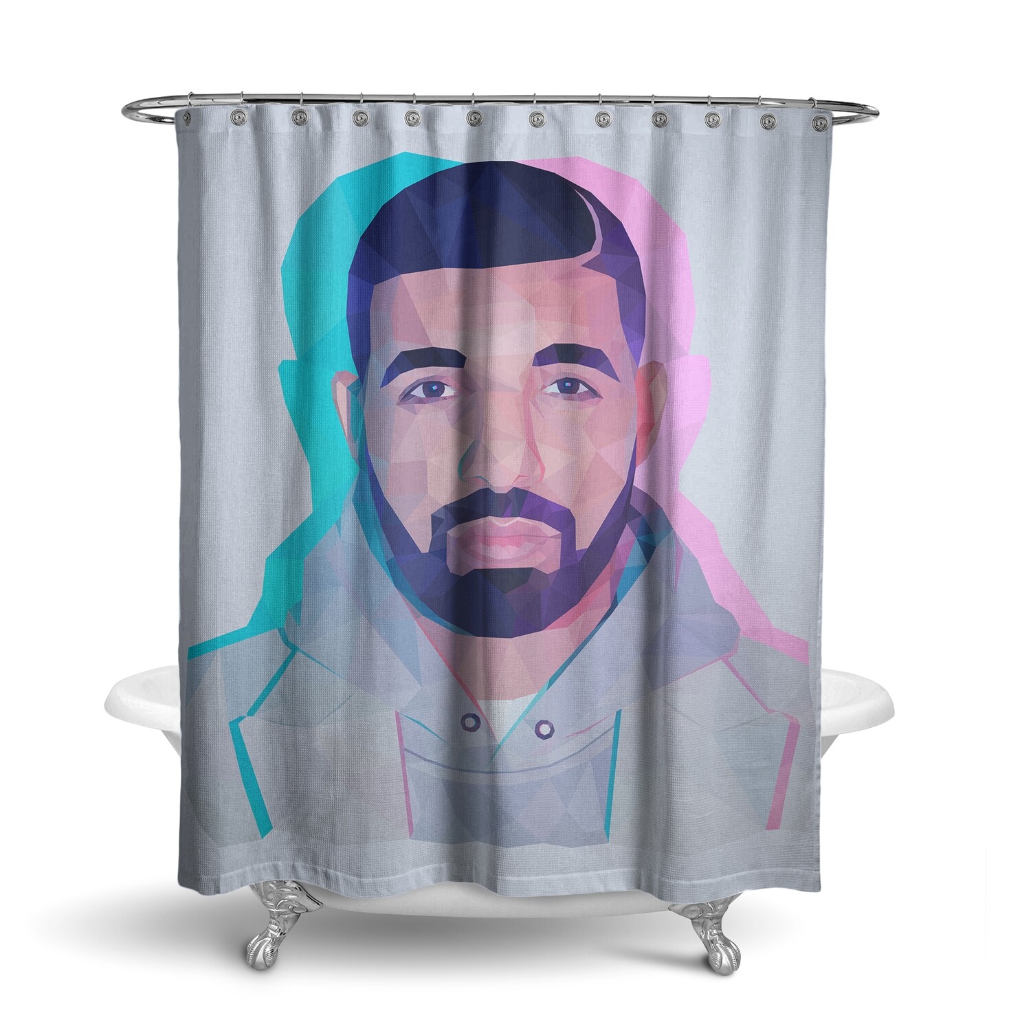 «Drake / Дрейк» штора для ванной