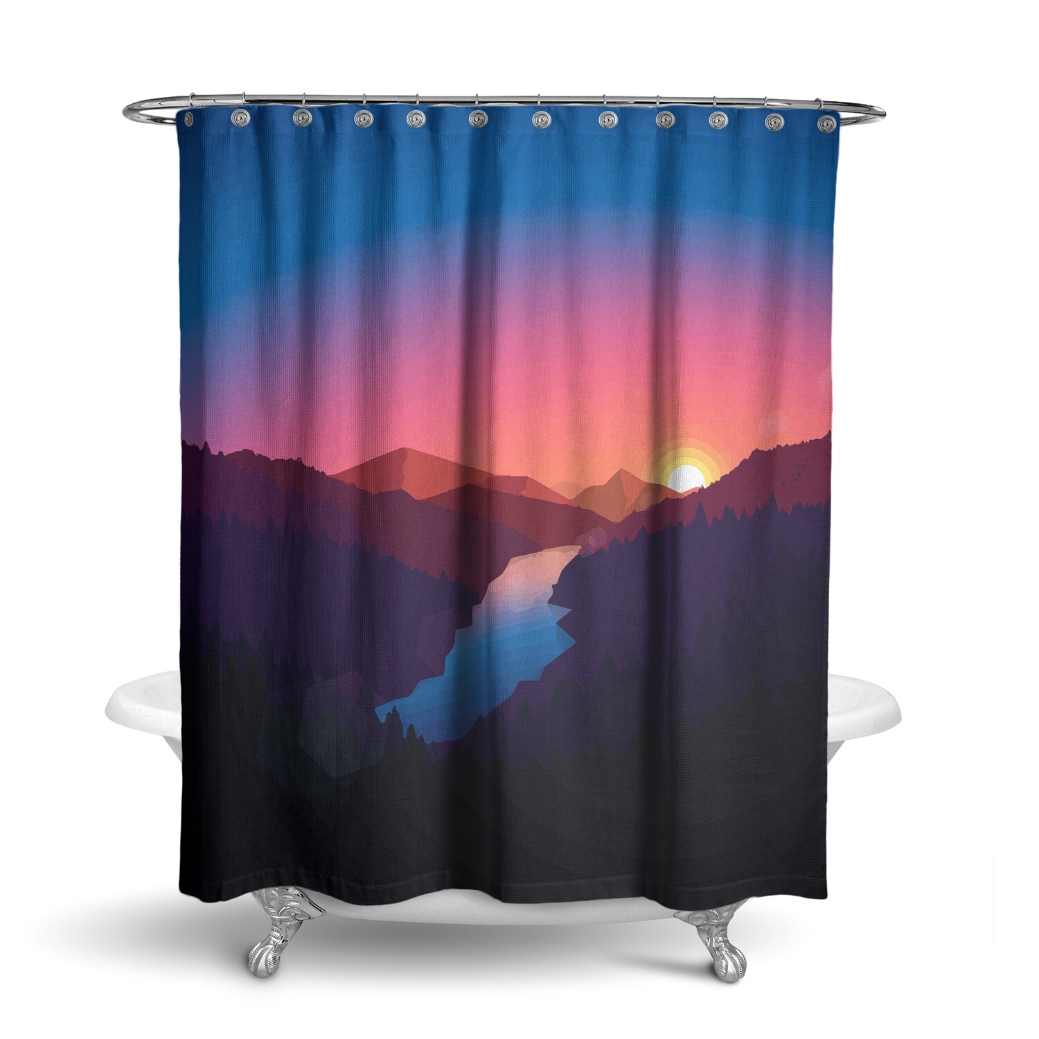 «Richie Rich / Money Art» штора для ванной