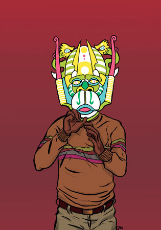 80&#39;s Death Mask 4