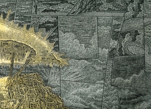 Detail from Masada #2