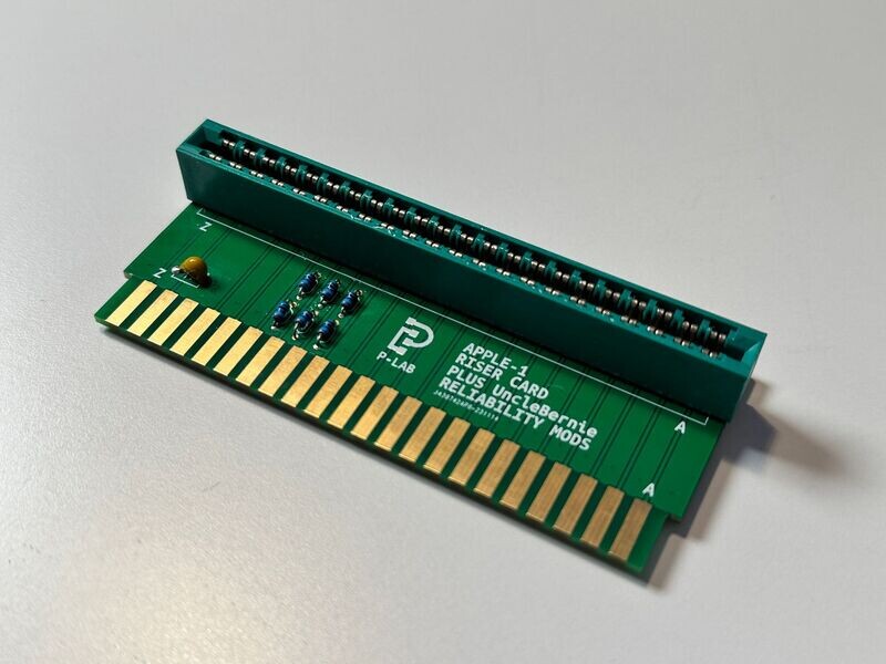 Apple-1 Riser Board with Reliability Mod Apple-1 Riser Board with Reliability Mod
