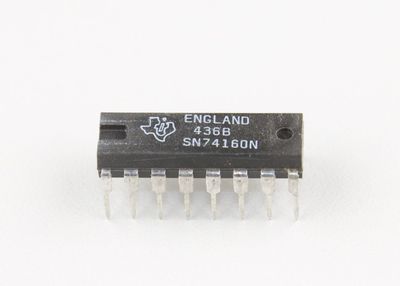 74160 4-Bit Synchronous Decade Counter 74160 4-Bit Synchronous Decade Counter