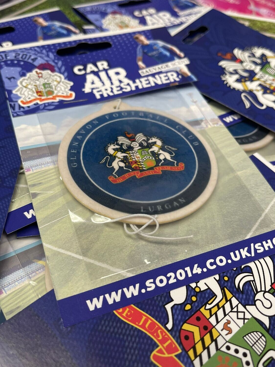 NEW Glenavon Air Freshener *LONG LASTING* - Sauvage Scent - 3 for only £9!