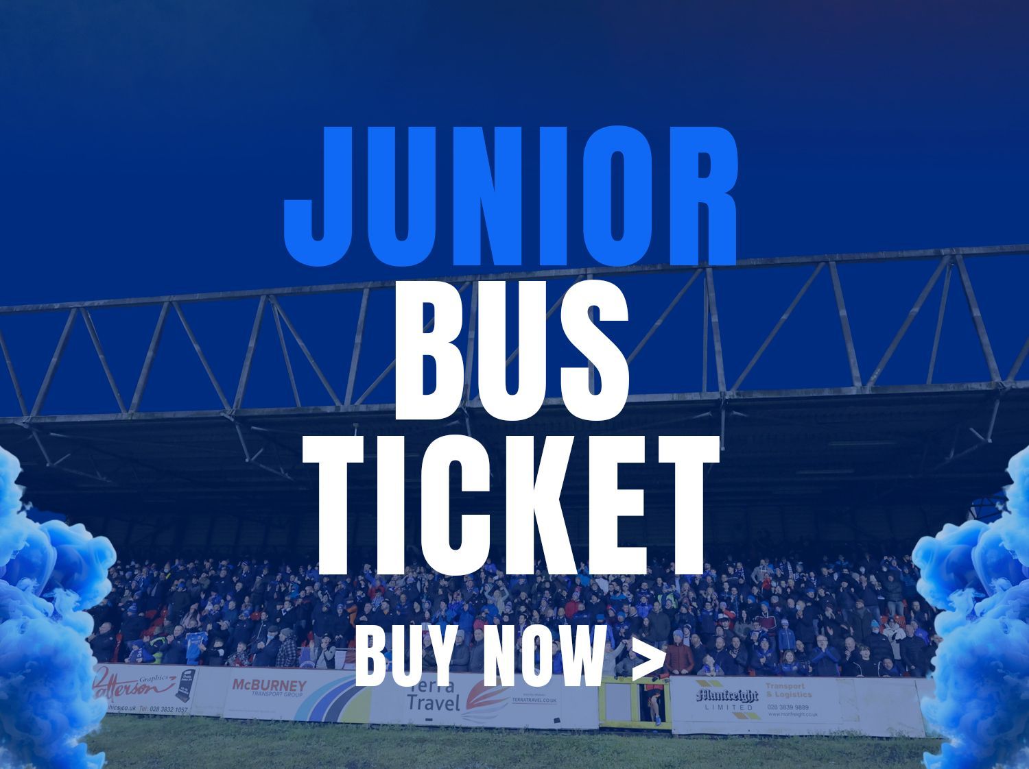 Portadown (A) Bus Tickets (Junior Non-Member) 04/10/2025