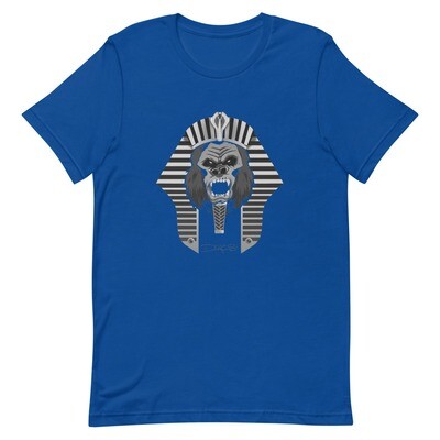 ‘The Pharaoh’ - Unisex - Fitted T-Shirt (Black & Grey)