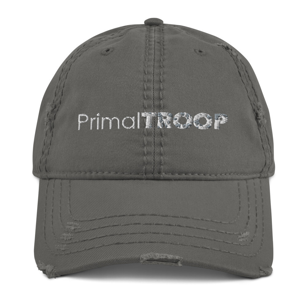 PrimalTroop - Distressed - Baseball Hat (Embroidered)