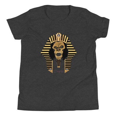 'The Pharaoh' - Youth- Short Sleeve Shirt (Black & Gold)