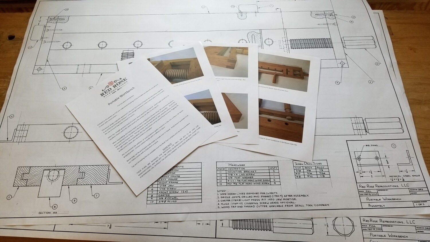 Portable "Milkman's" Workbench Plans