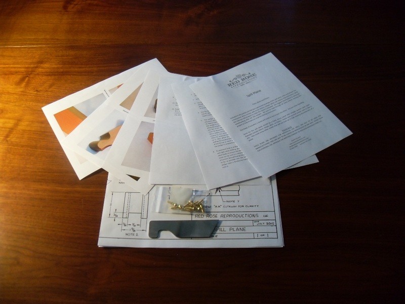 Spill Plane plan kit