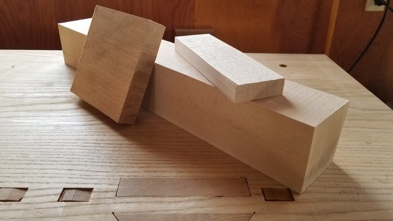 European Beech Try Plane Billet