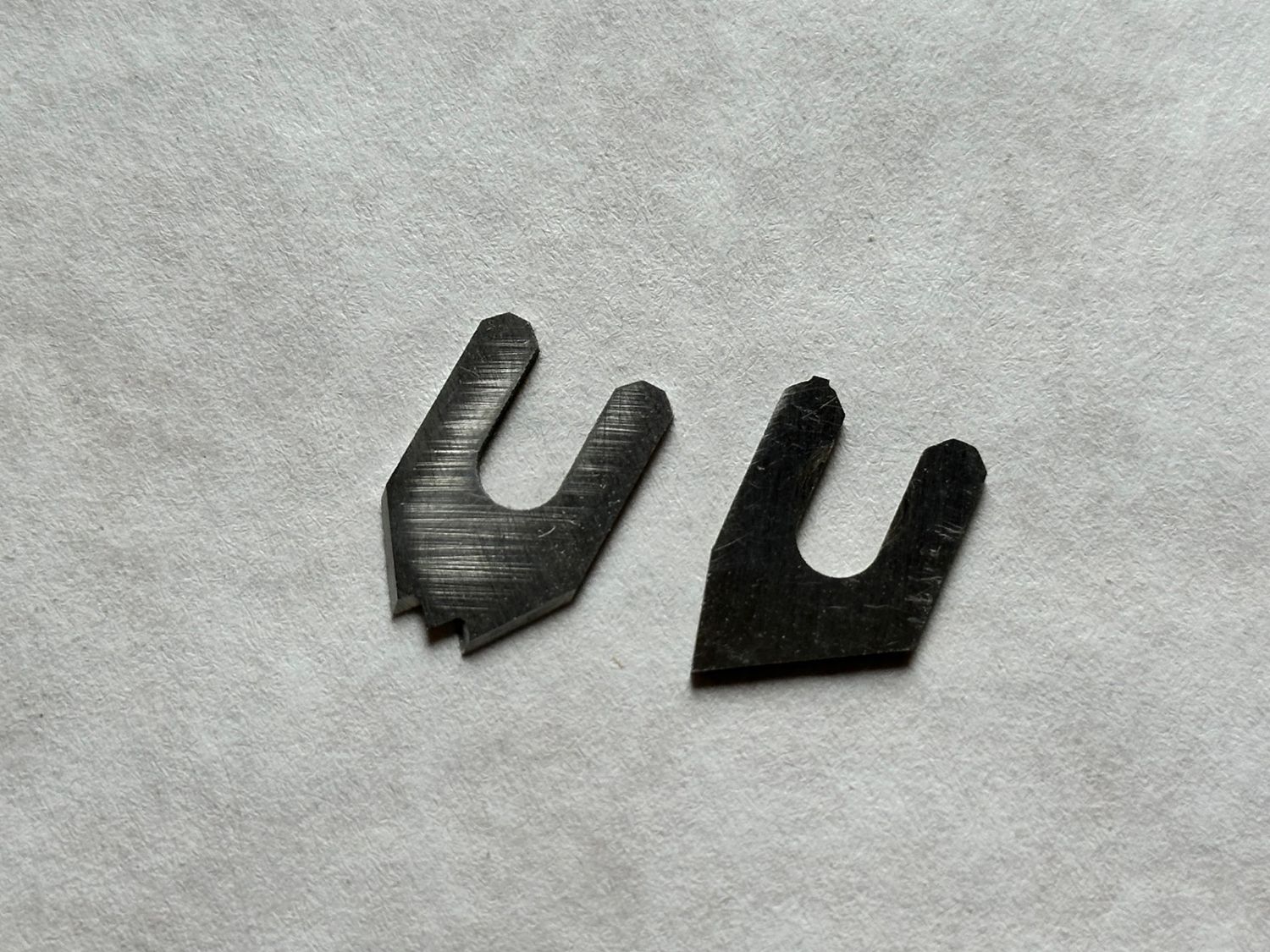 .042" Straight-Line Cutter Blades, pair