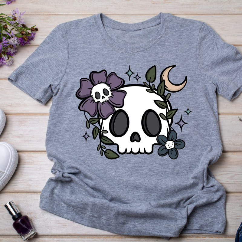 Spooky / skelly / ghost tshirt