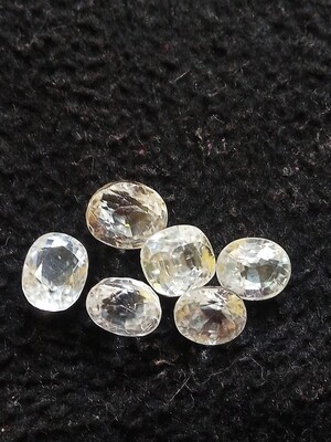 White zircon