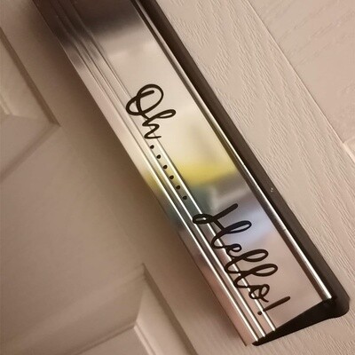 Letterbox decal