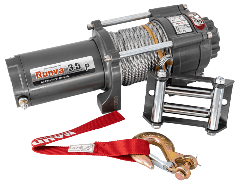 Runva Winch 3500lbs (Steel Rope)