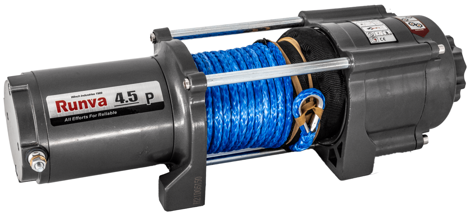 Runva Winch 4500lbs (Synthetic Rope)