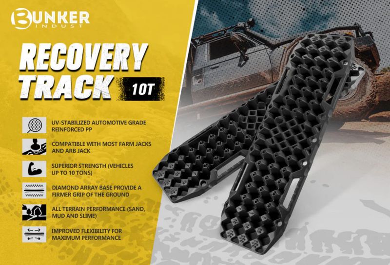 Bunker Indust Recovery Tracks Black