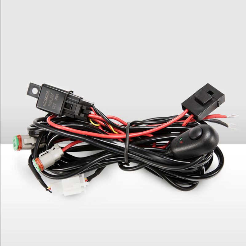 Lightfox Two Way High Beam Wiring Loom Harness