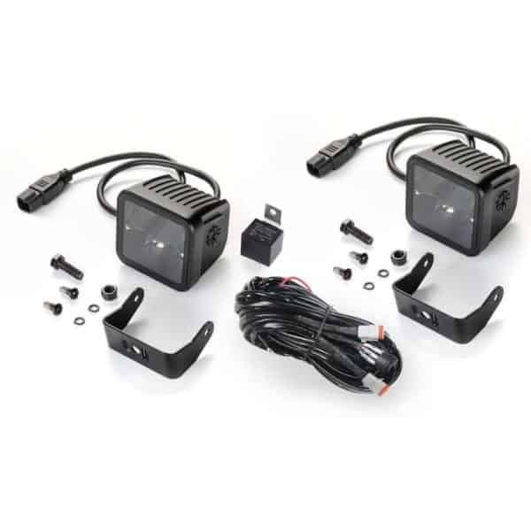 Hella LED Black Magic 3.2" Cube Kit - (Spot)