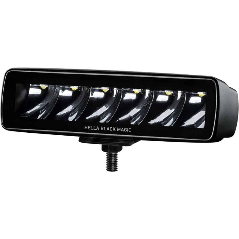 Hella Black Magic LED Mini Lightbar 6.2˝ Single (Spot)