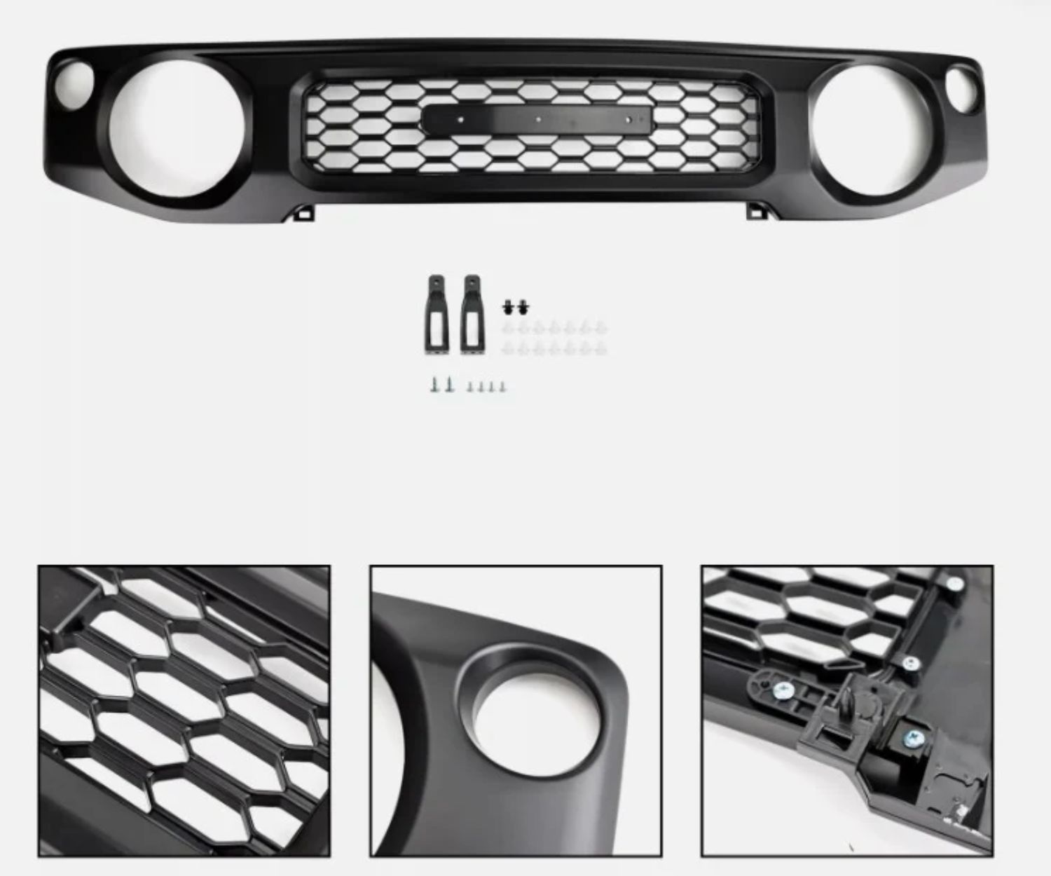 jimny Gen 4 Front Replacement Grill (Black)