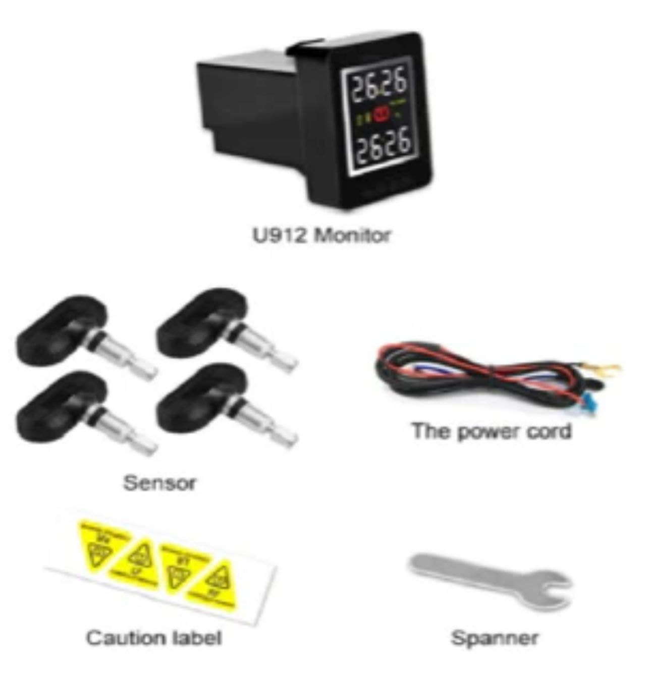 TPMS With Internal Sensors BATTERY REPLACEABLE (switch 32mm