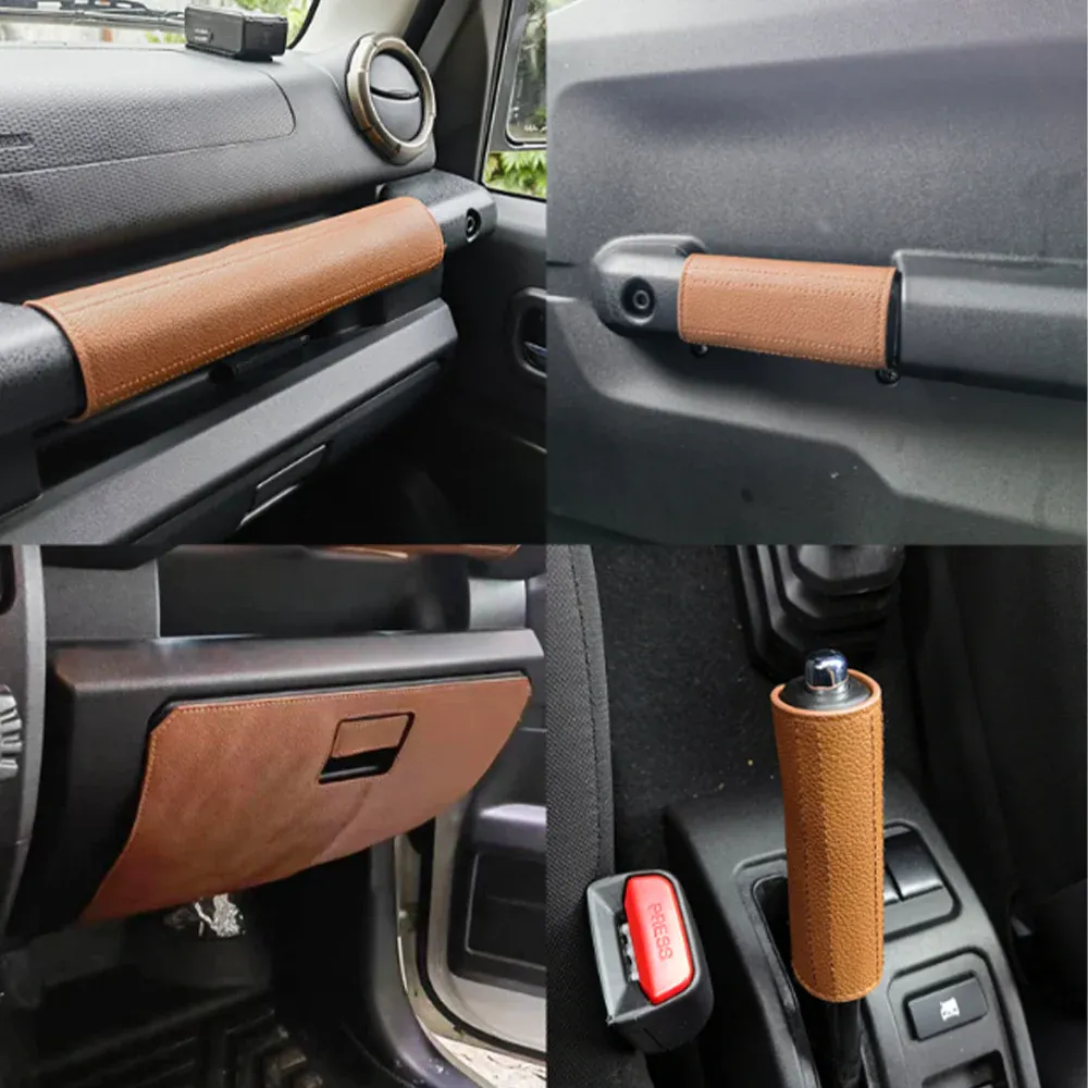 Jimny Gen 4 5-Door Retro Style Synthetic leather Cover Set