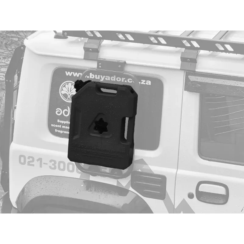 Plastic Fuel Jerry Can 7.5L Petrol (Black)