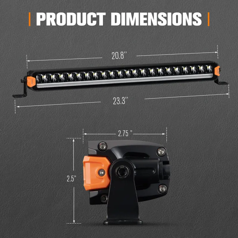 Lightfox 21inch LED Light Bar with DRL