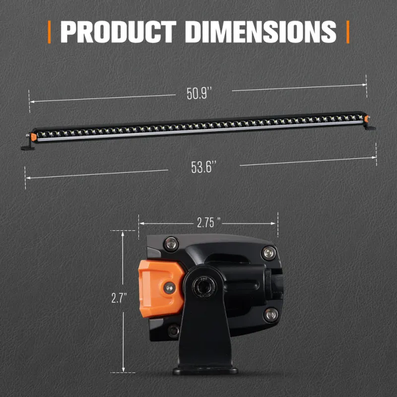 Lightfox 50inch LED Light Bar with DRL