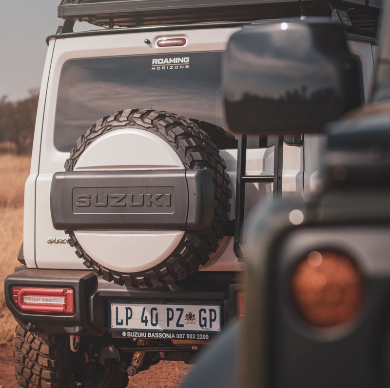 Roaming Horizons Spare Wheel Cover (Two Tone)