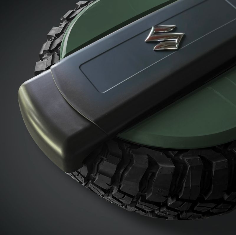 Roaming Horizons Spare Wheel Cover Emblem (Two Tone)