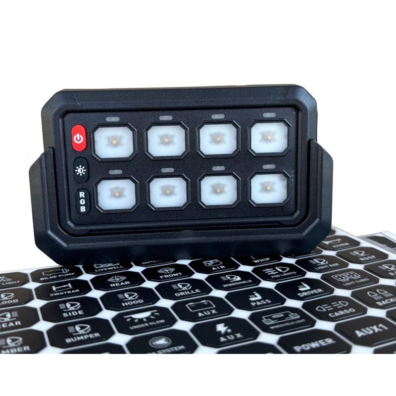 8 Way Switch Panel - Wireless