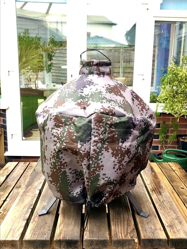 Camo Kamado Cover for 13&quot; Mini Kamado BBQ Grill