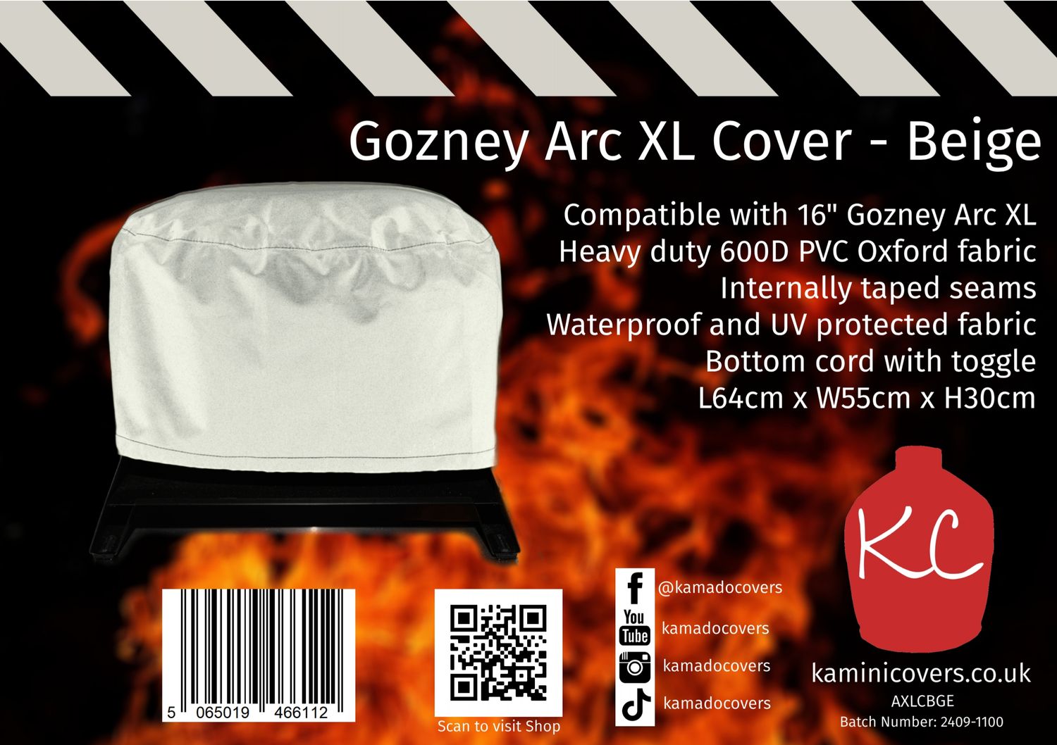 Gozney Arc XL Cover - Beige