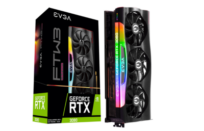 EVGA GeForce RTX 3080 FTW3 ULTRA GAMING, 10GB GDDR6X, iCX3 Technology, ARGB LED, Metal Backplate