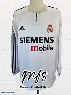 Real Madrid Luis Figo Adidas 2003/04 Liga