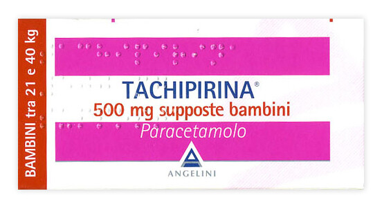 Tachipirina Bambini 500mg - 10 Supposte