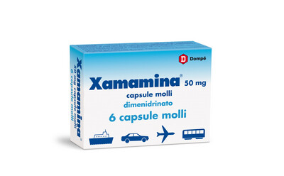 Xamamina Mal Di Viaggio 50mg - 6 Capsule