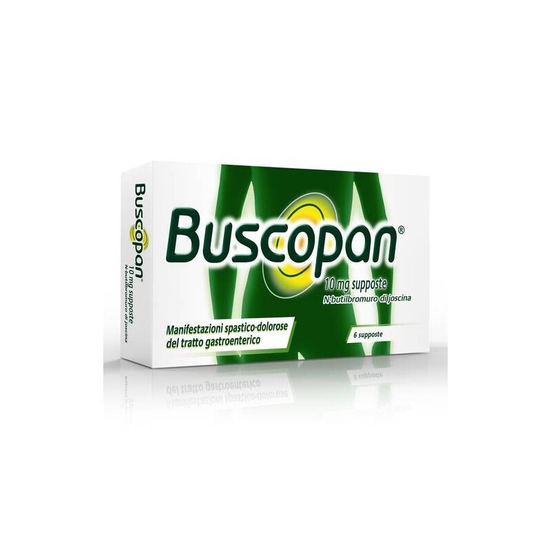 Buscopan Supposte 10mg - 6 Supposte