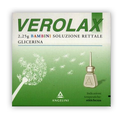 Verolax Bambini - 6 Clismi rettali 2,25g