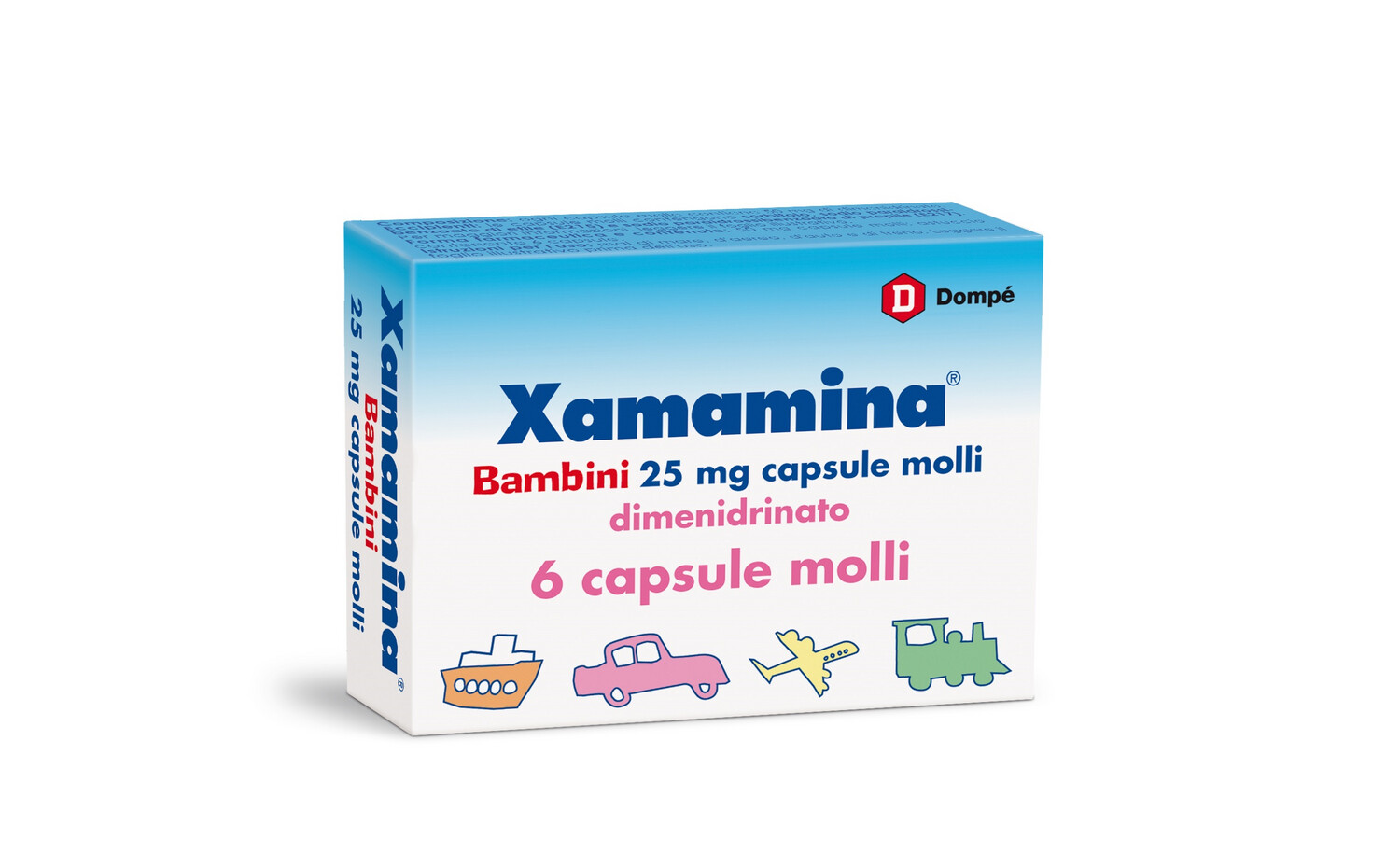 Xamamina Mal Di Viaggio Bambini - 6 Capsule