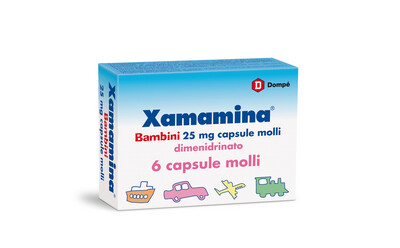 Xamamina Mal Di Viaggio Bambini - 6 Capsule