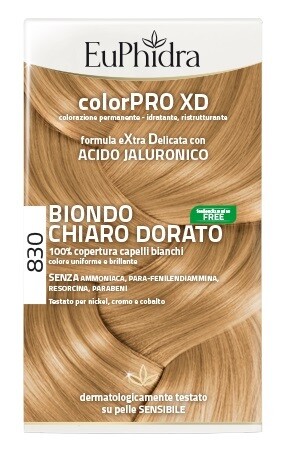 Euphidra Colorpro XD - 830 Biondo Chiaro Dorato - Tintura Per Capelli